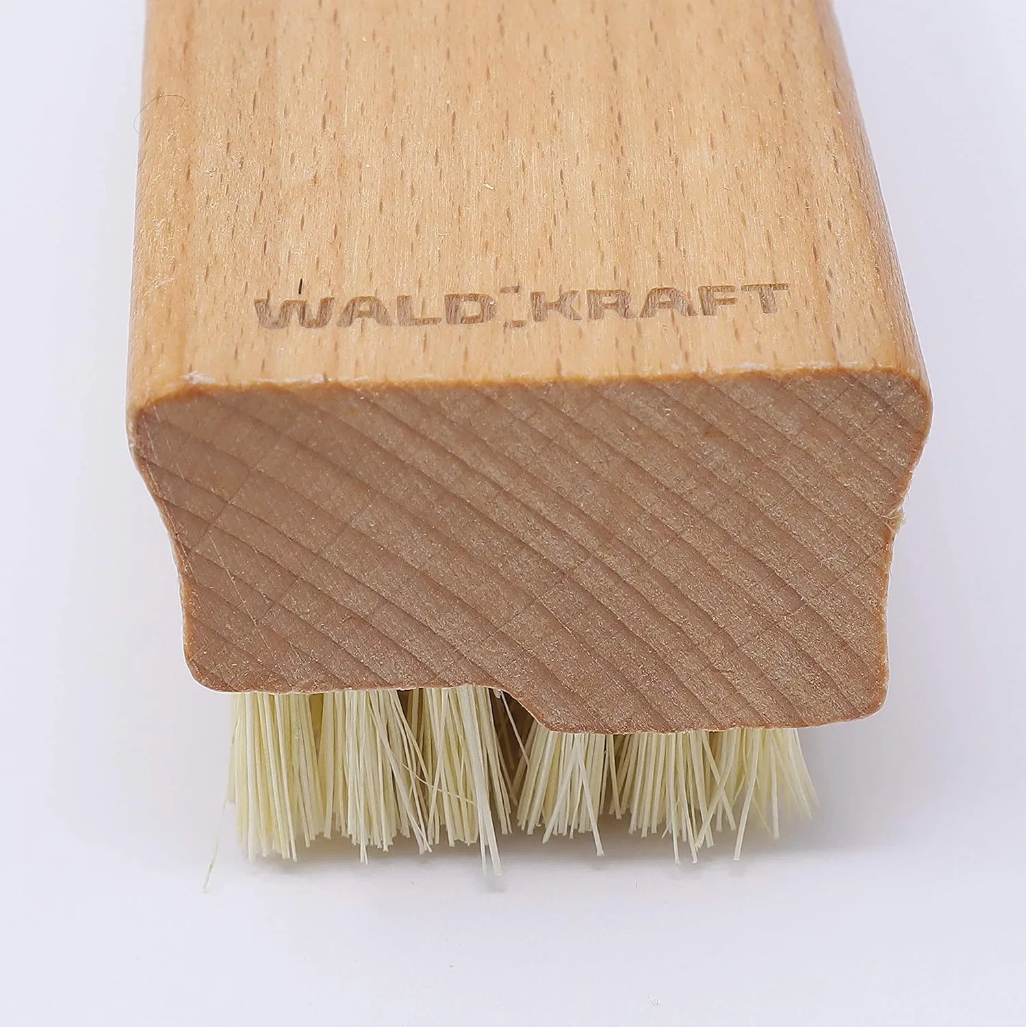 Щетка для ногтей деревянная WALDKRAFT, набор 3 шт, бук, двухступенчатая фибра — фото 4