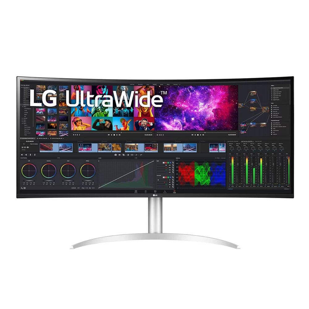 

Монитор LG 40WP95C, 39.7", 5К 5120 x 2160, Nano IPS, 75 Гц, белый