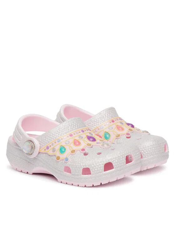 Шлепанцы Toddler IAM Princess Clog Crocs, розовый — фото 2