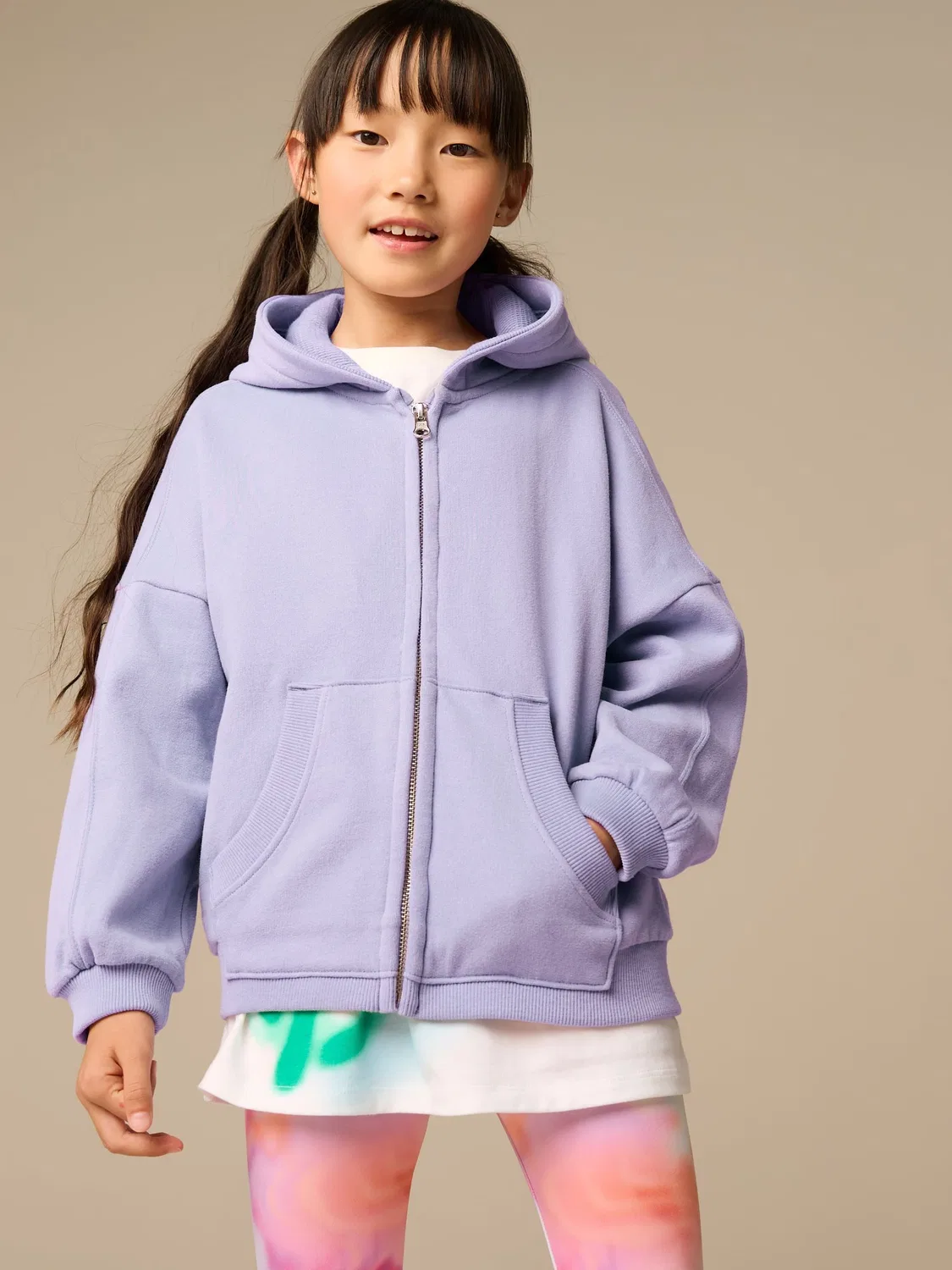 Худи на молнии Next, Dusky Purple