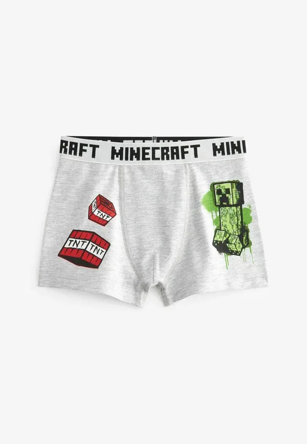 Боксеры с принтом License 5 pack Next, minecraft — фото 4