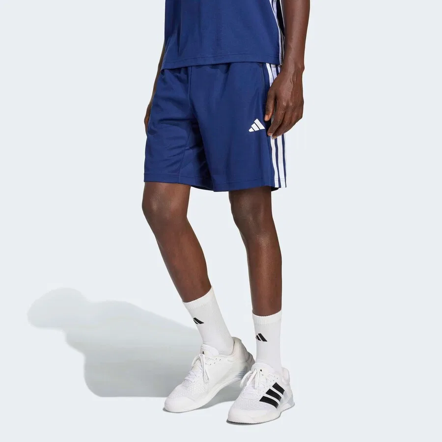 Спортивные шорты ADIDAS PERFORMANCE Regular, темно-синие — фото 3