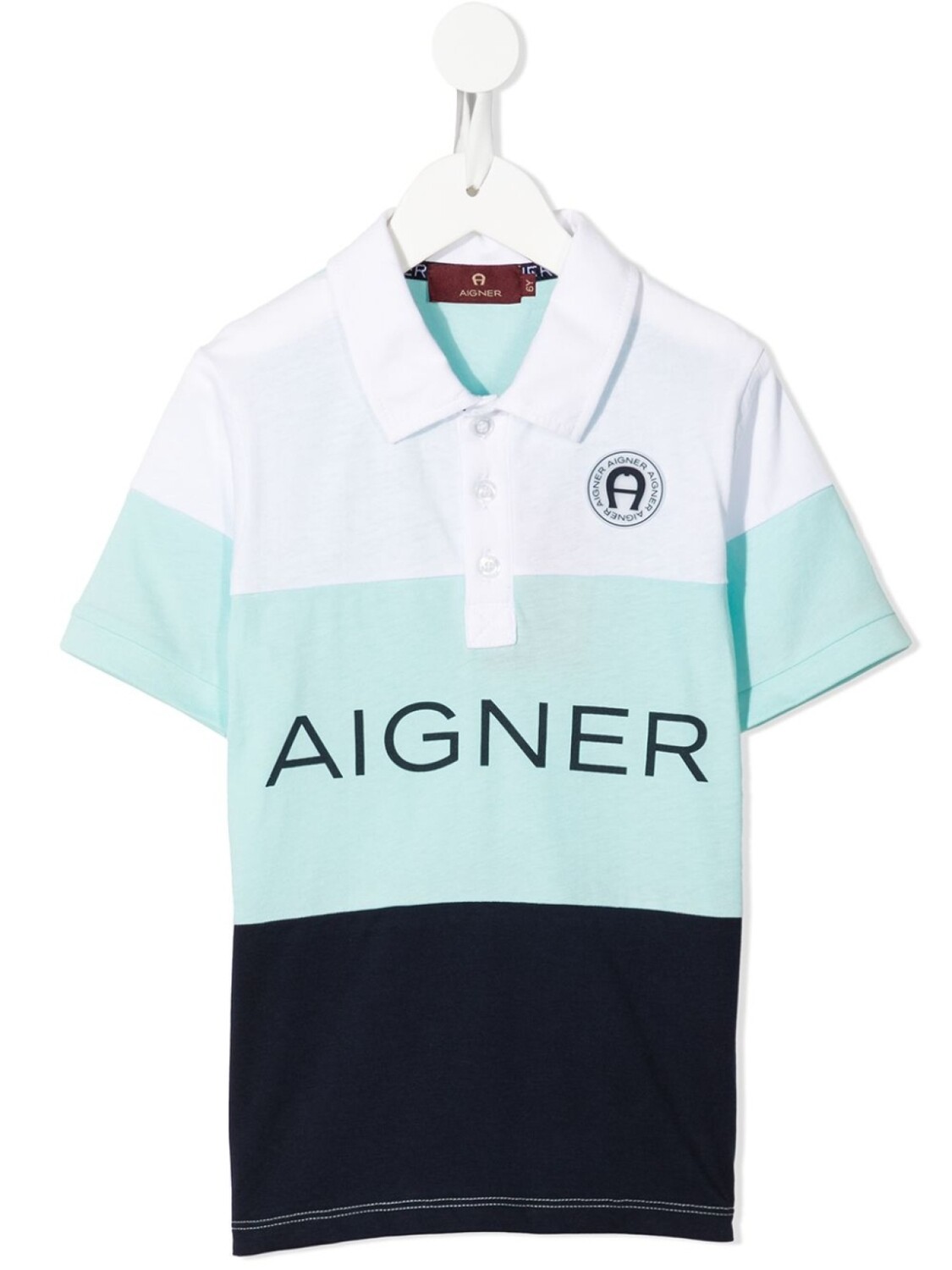 

Aigner рубашка поло с логотипом, синий