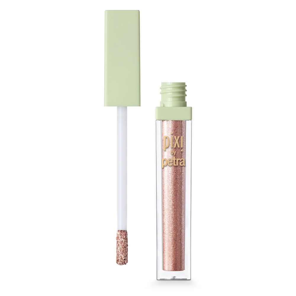 

Жидкие блестящие тени для век liquid fairy lights Pixi, цвет rosegold, вес 5 гр.