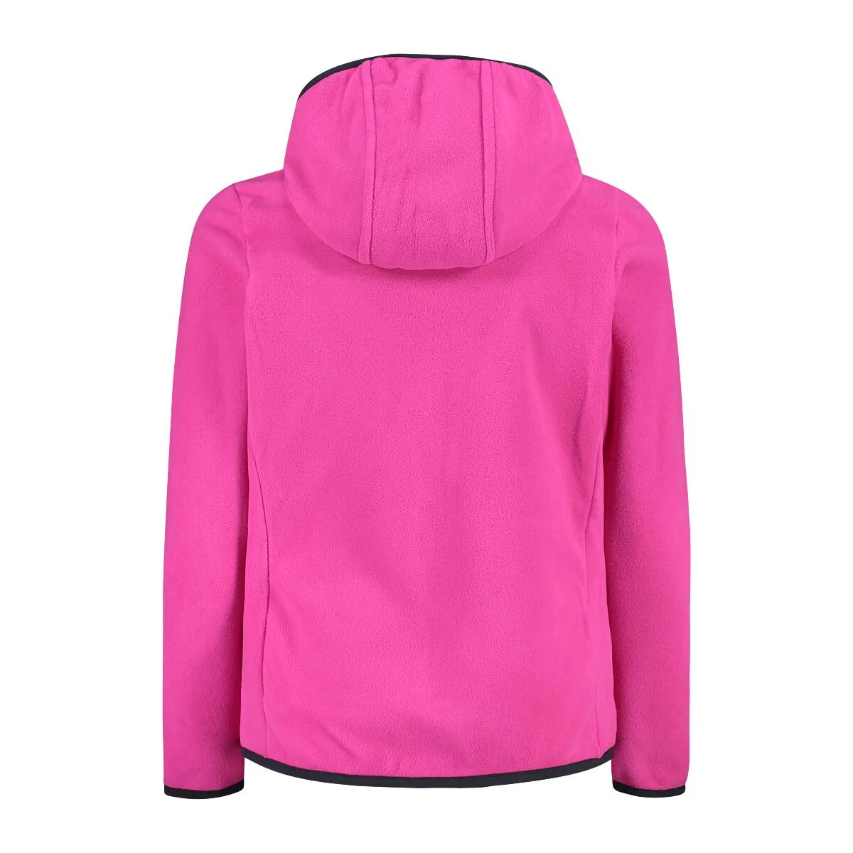 Детская флисовая куртка с капюшоном Kid G Fix Hood Jacket Cmp, Rosa / Magentapink — фото 2