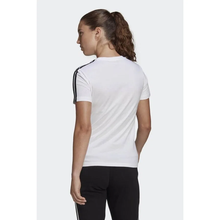 Женская футболка с круглым вырезом adidas GL0783, Белый — фото 2