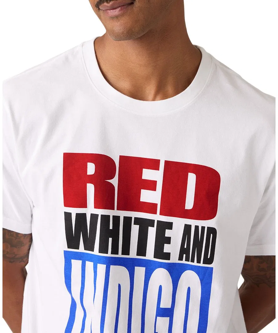 Футболка с принтом Signature Levi's, White — фото 3