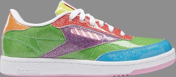 

Кроссовки hasbro x club c big kid 'candy land' Reebok, многоцветный, Зеленый, Кроссовки hasbro x club c big kid 'candy land' Reebok, многоцветный