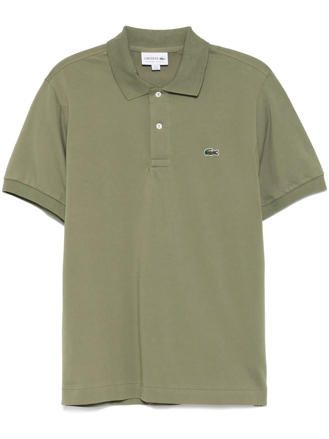 Легкая поло футболка Lacoste, зеленый