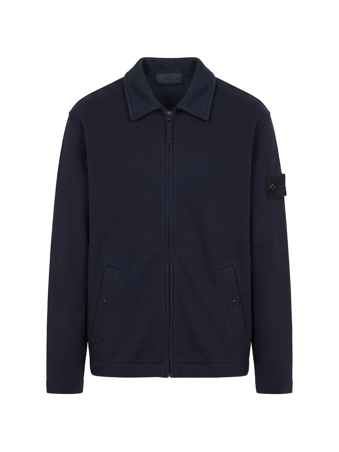 Stone Island Синий джемпер на молнии
