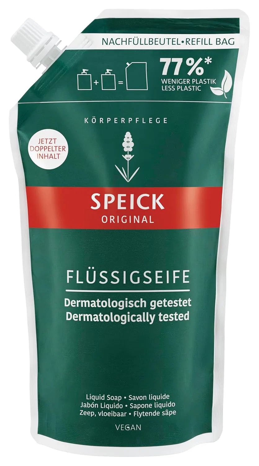 Жидкое мыло Speick Original, 10x600 мл, Lactose free