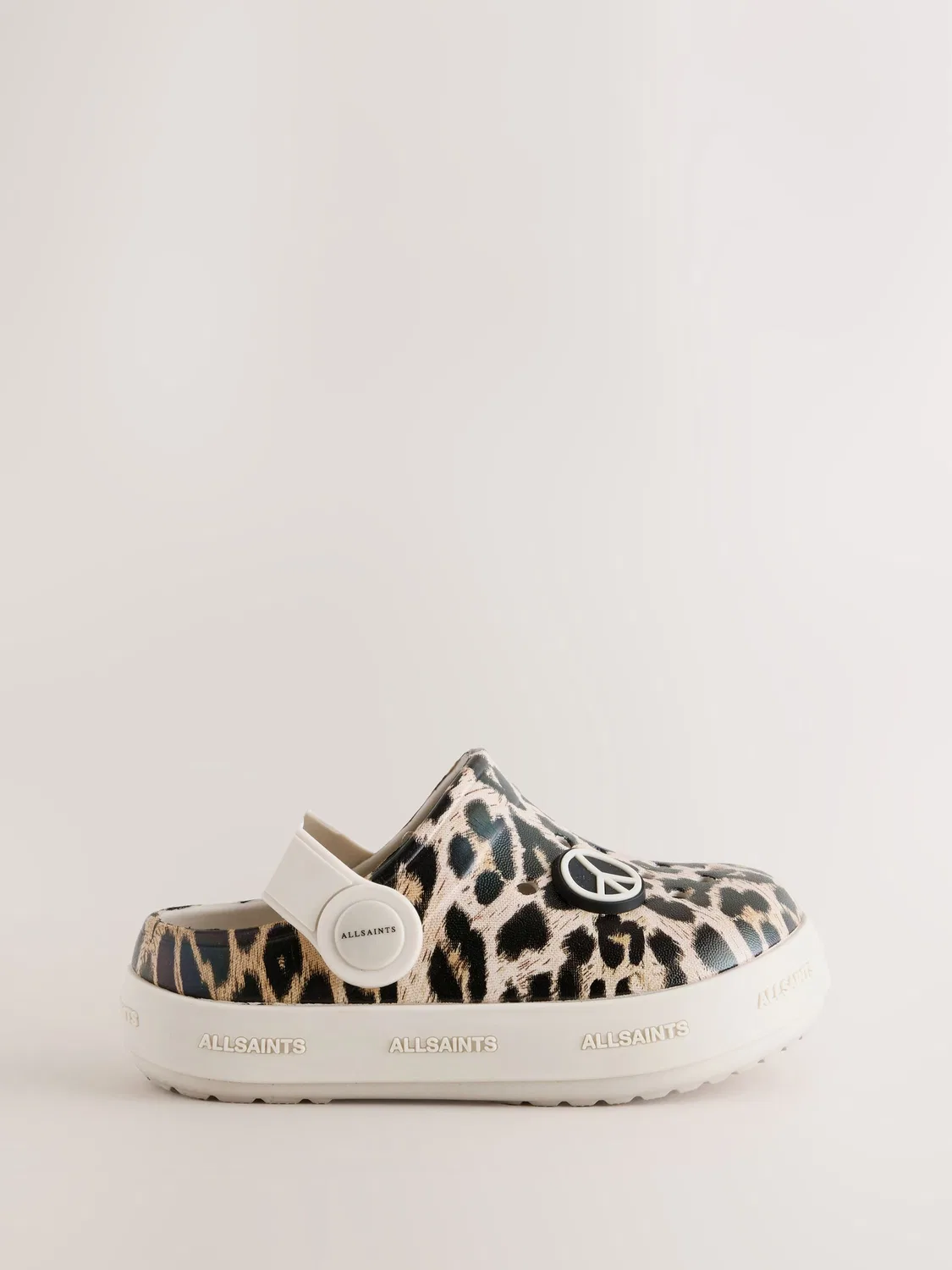 Сандалии-клоги Leopard smALLSAINTS, Leopard — фото 2
