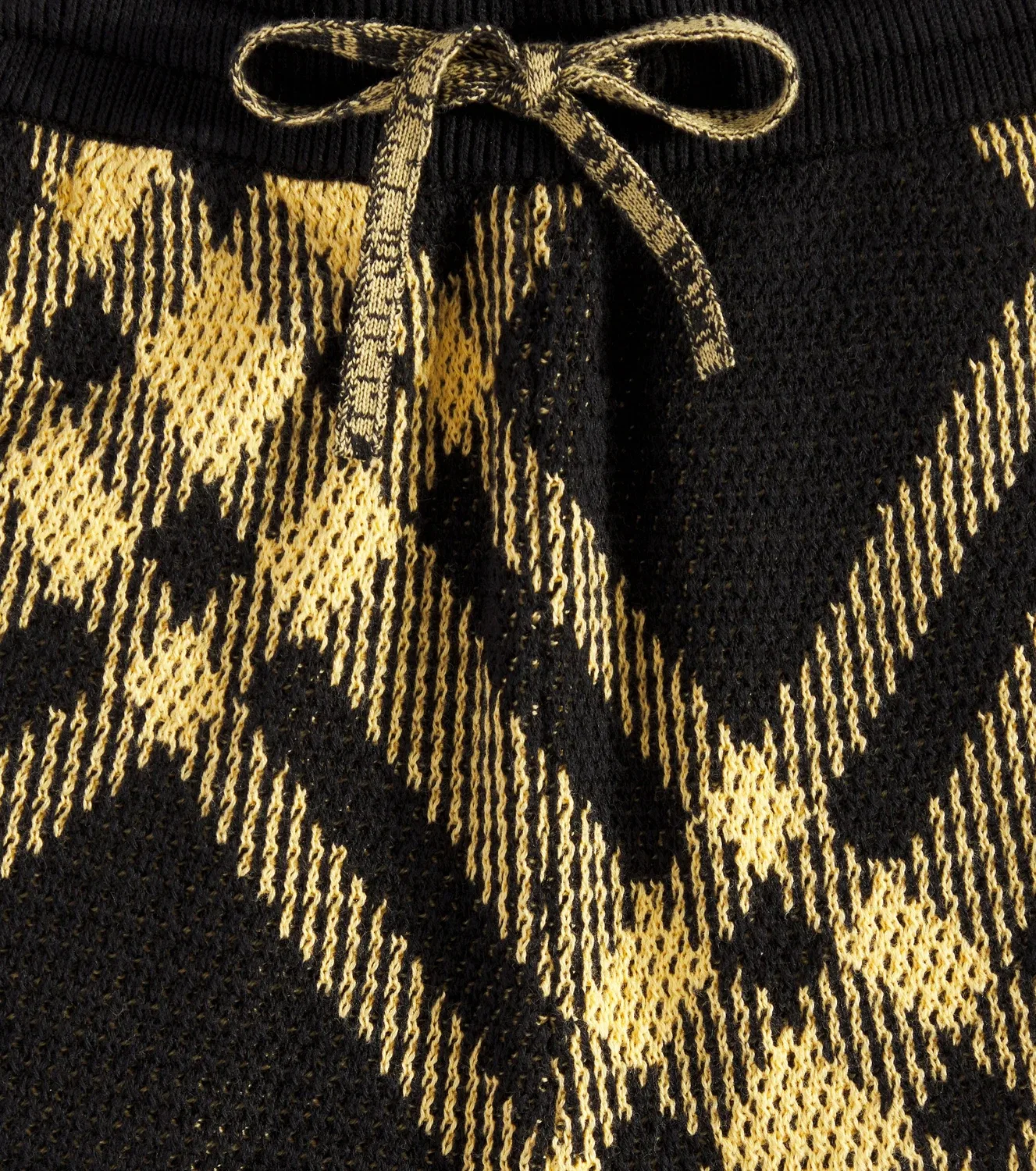 Шорты хлопковые с узором Burberry Kids, черный — фото 3