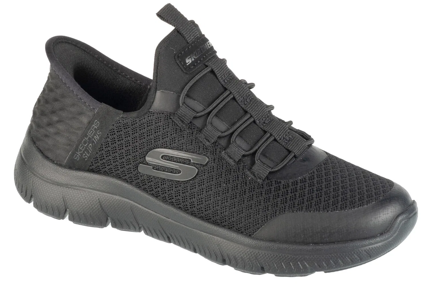 Детские кроссовки с технологией Slip-ins Skechers SlipIns Summits High Range, Schwarz