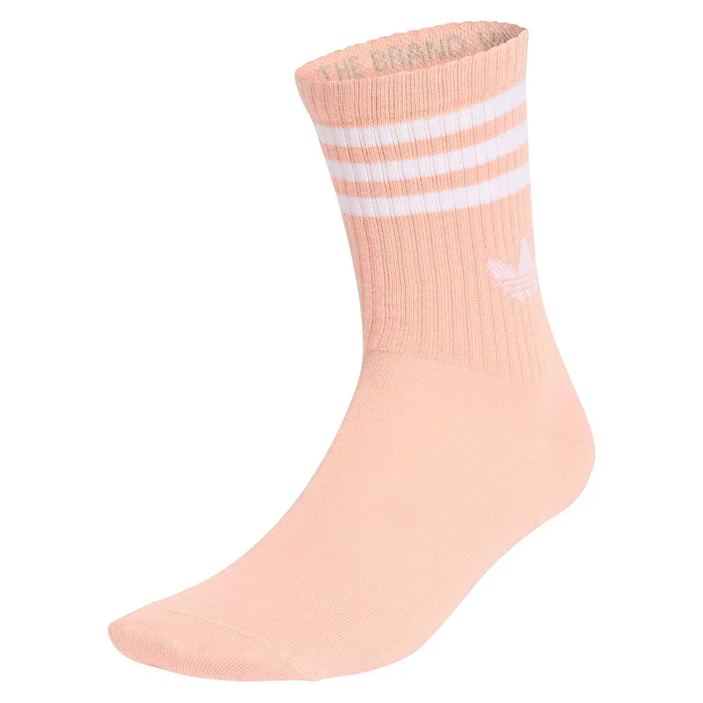 Носки 3 Stripes crew 3 пары Adidas Originals, розовый