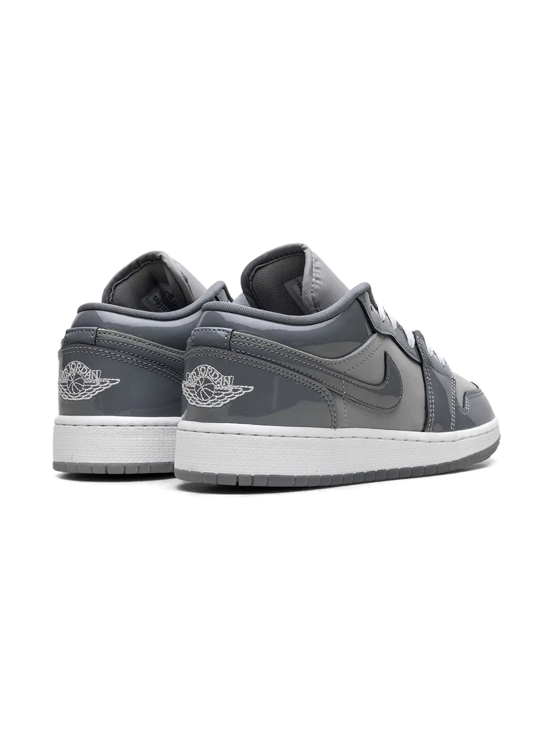 Кроссовки Jordan 1 Low SE в сером цвете — фото 3