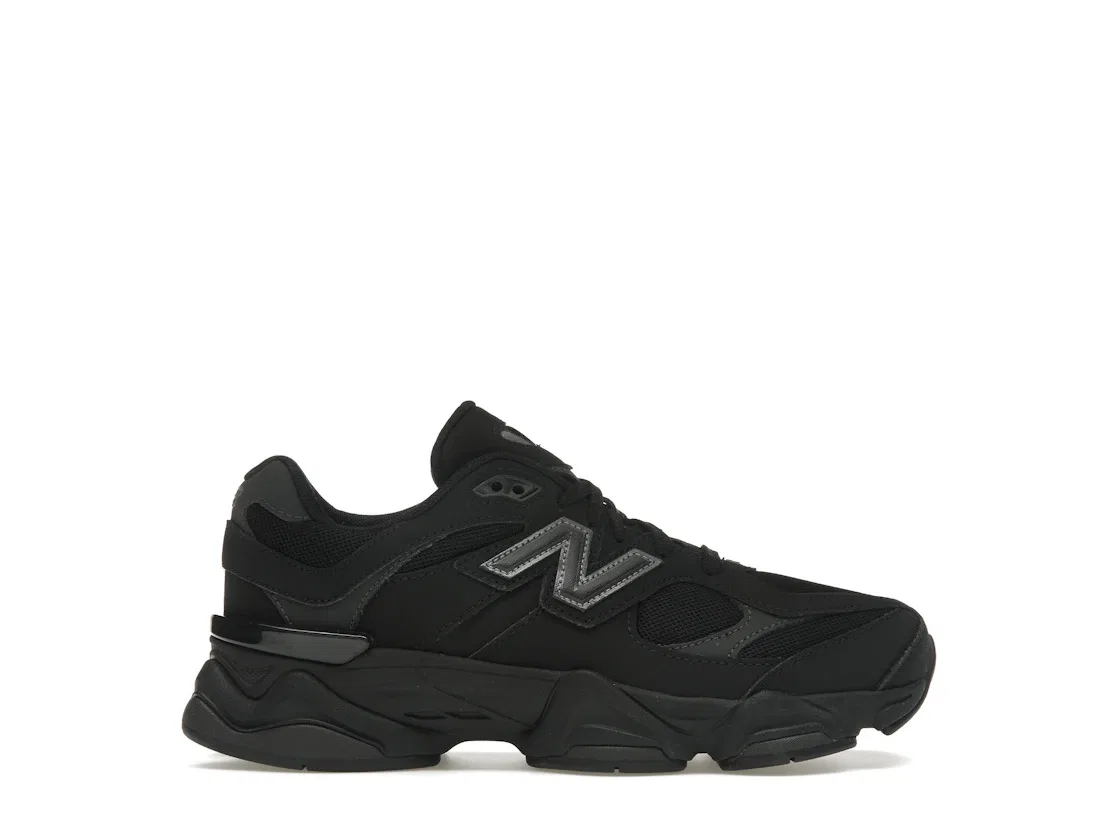Детские кроссовки с черным верхом New Balance 9060, Black/Black Cement