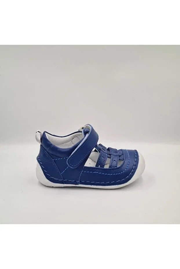 Детские туфли для мальчиков кожаные Nıno, Navy Blue — фото 2