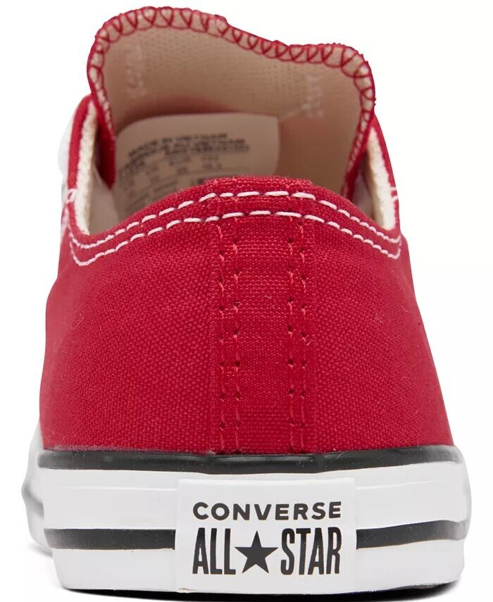 Оригинальные кроссовки Chuck Taylor Toddler от Finish Line Converse, красный — фото 4