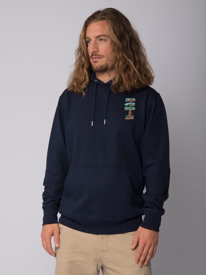 

Толстовка wat Apparel Sweatshirt Adventure is everywhere, темно-синий