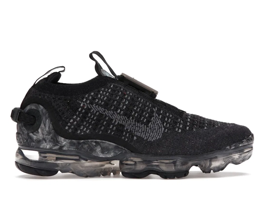Детские кроссовки с технологией Flyknit Nike Air VaporMax 2020 Flyknit Nike, Black/Dark Grey-Black