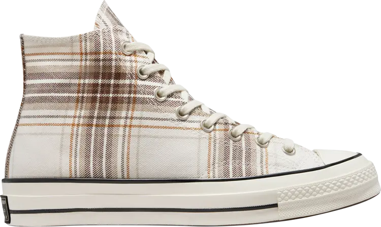 

Кроссовки Converse Chuck 70 High Desert Tartan - Egret, кремовый, Бежевый, Кроссовки Converse Chuck 70 High Desert Tartan - Egret, кремовый