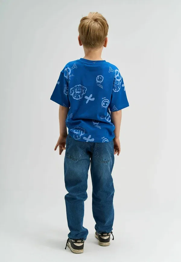 Джинсы из хлопка Marchall The New, medium blue denim, синий — фото 2