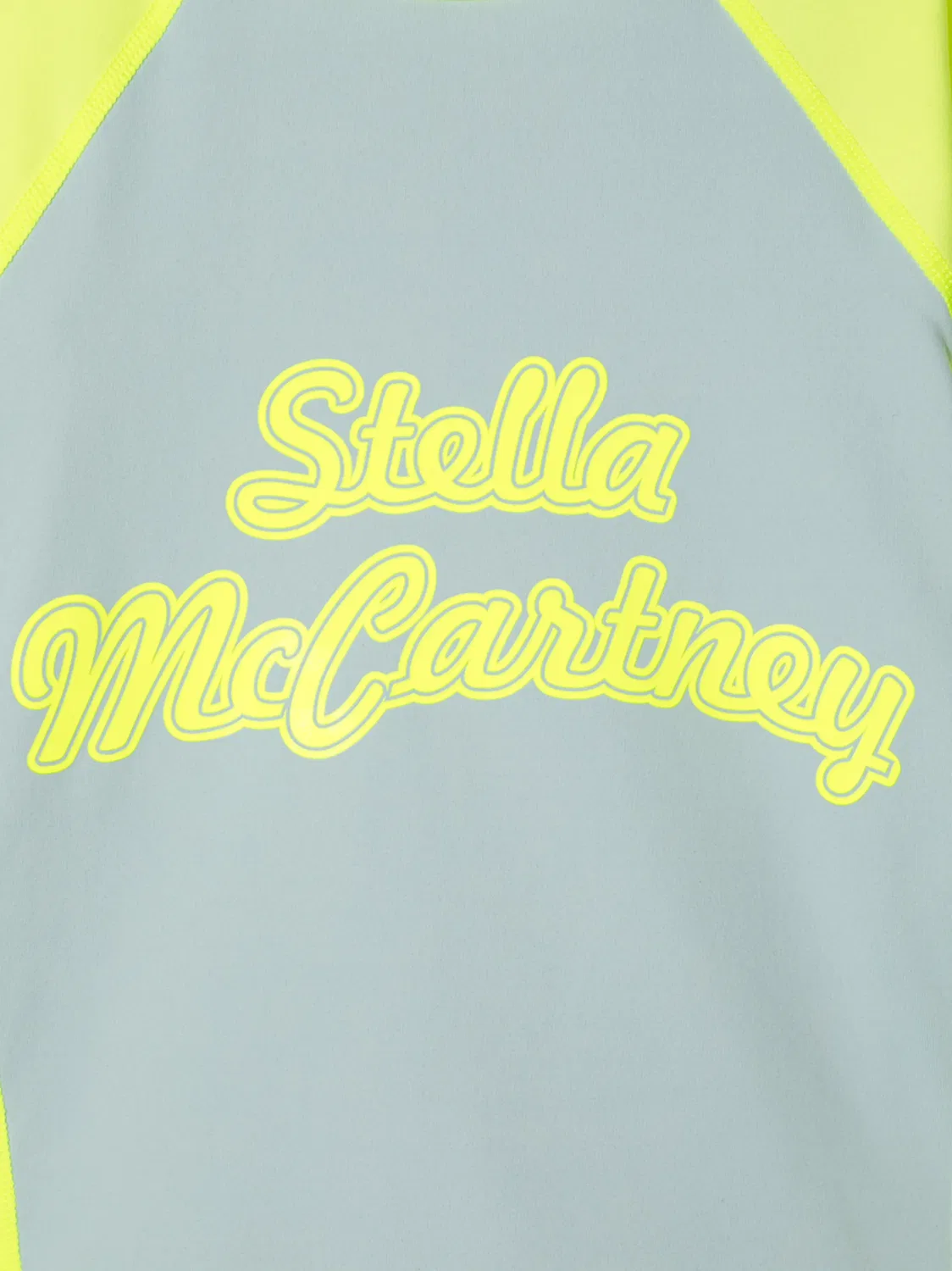 Лонгслив с логотипом Stella McCartney, синий — фото 3