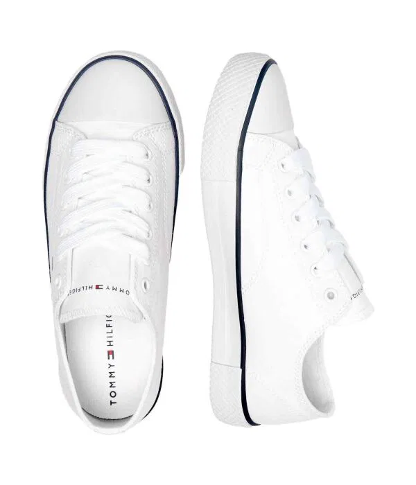 Детские спортивные кроссовки Tommy Hilfiger, белый — фото 4