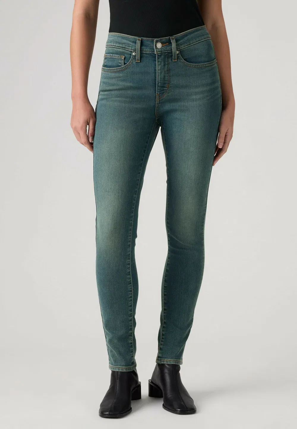 311 - джинсы-скинни с зауженным кроем Levi'S, Tree Time - Med Indigo - Worn In -