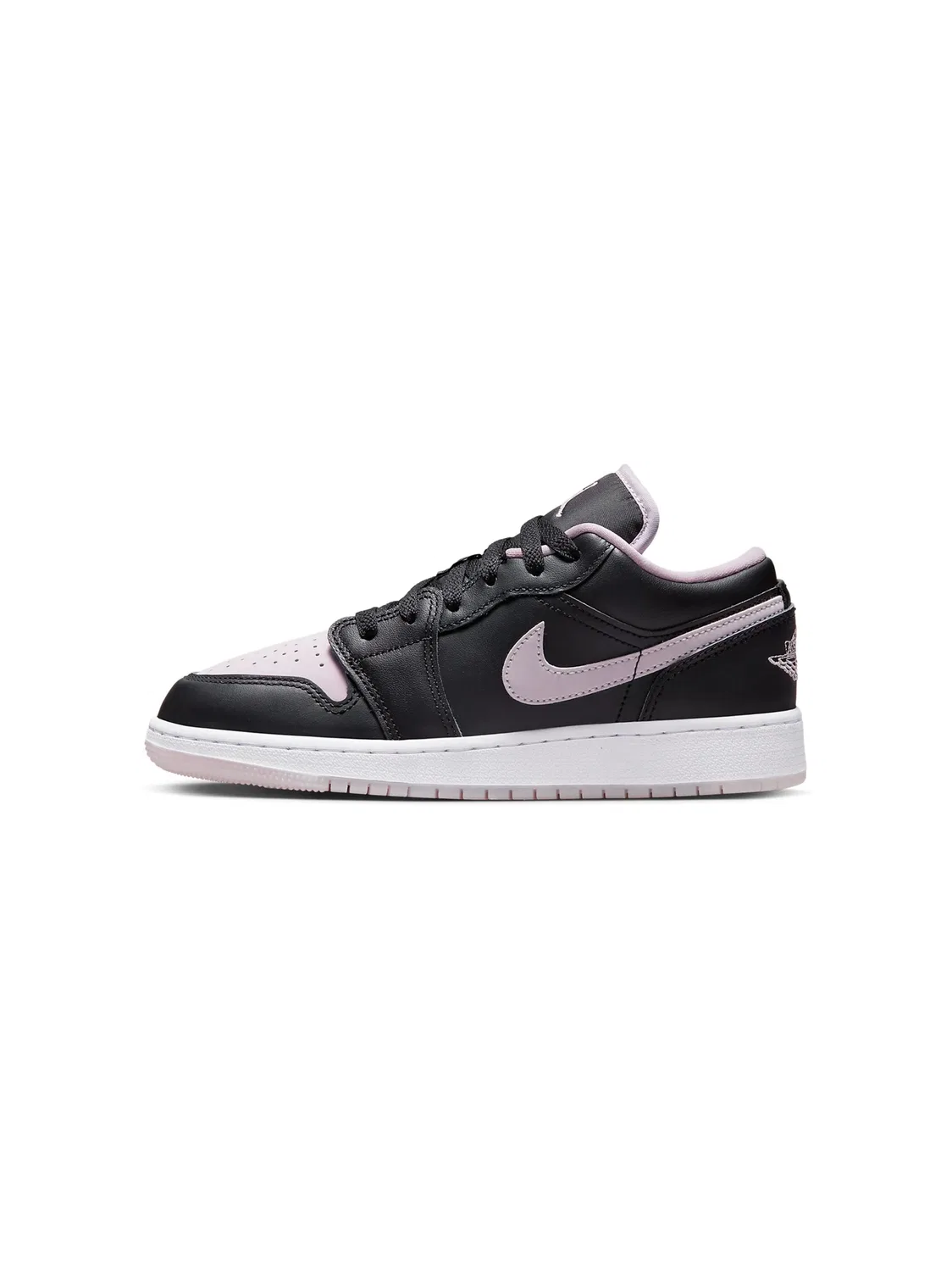 Кроссовки Air Jordan 1 Low в Черном и Лиловом — фото 4