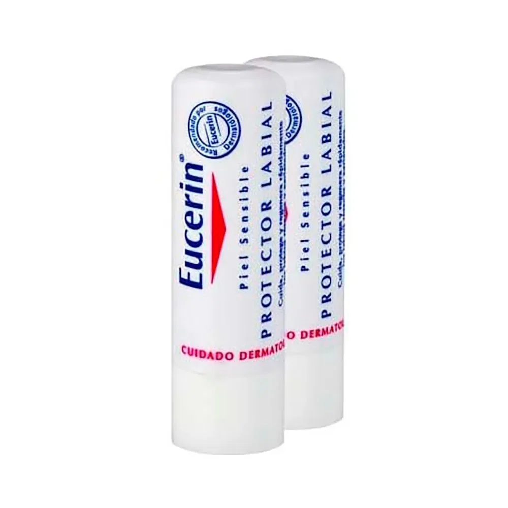 Губная помада Eucerin Lip Protector SPF15 4.8g 2 шт., белый