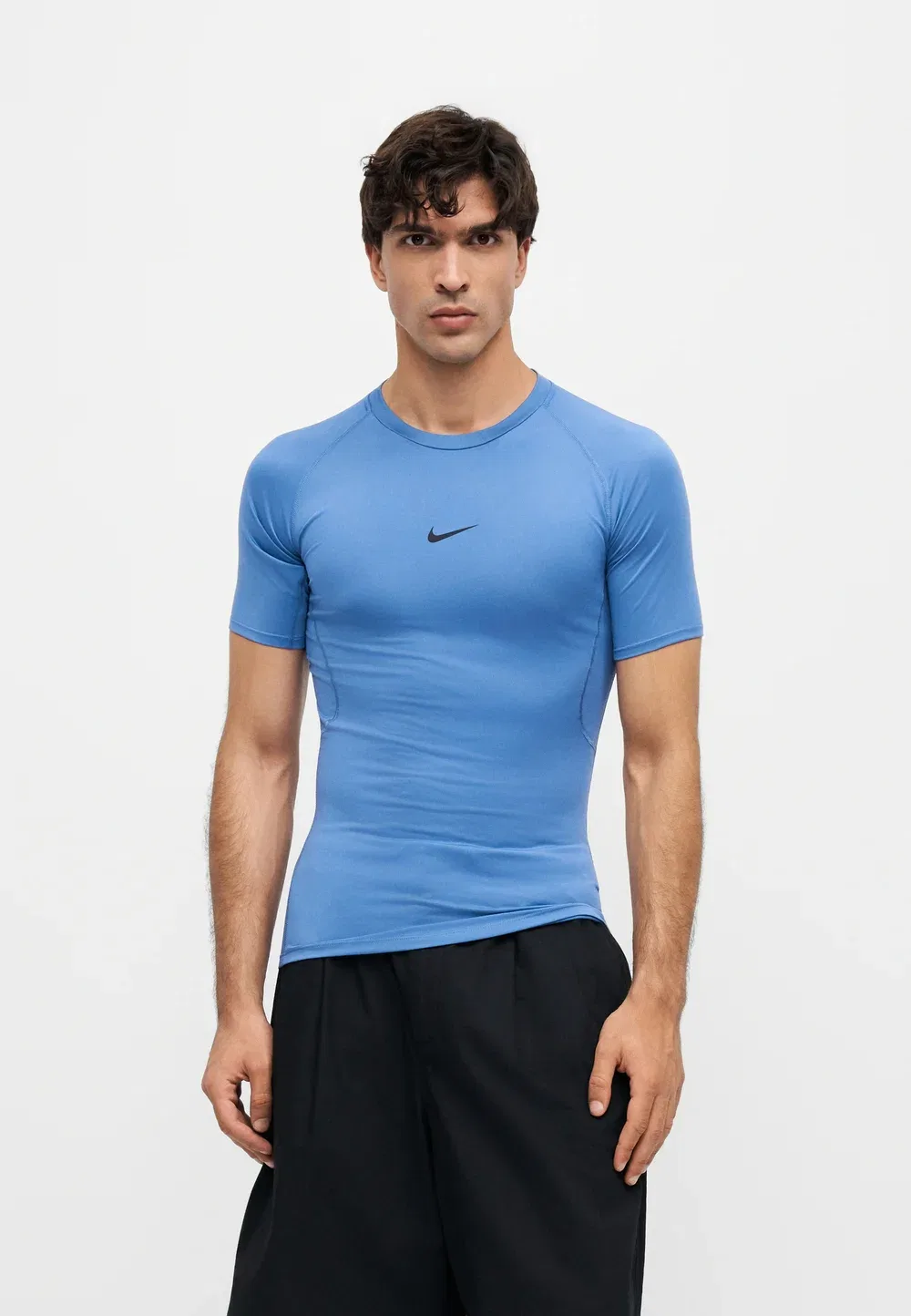 Облегающая майка Nike Performance, Indigo Storm/Black