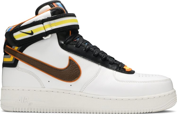 

Кроссовки Nike Riccardo Tisci x Air Force 1 Mid SP 'White Brown', белый, Белый;черный, Кроссовки Nike Riccardo Tisci x Air Force 1 Mid SP 'White Brown', белый