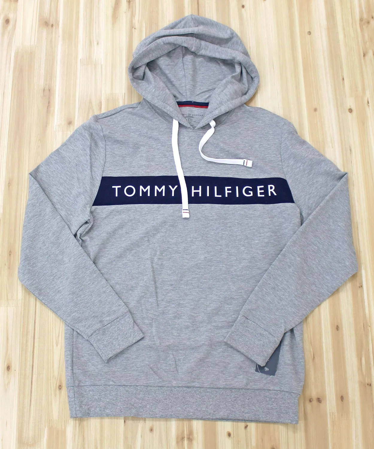 Мужское худи с длинным рукавомс принтом TOMMY HILFIGER, Navy — фото 4