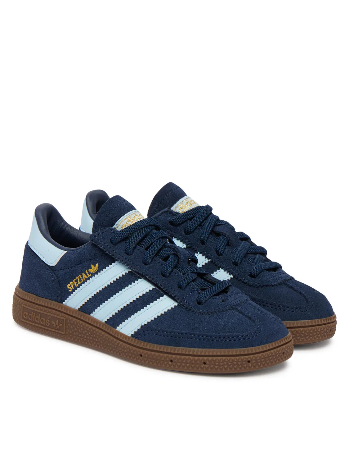 Кроссовки для мальчика Handball Spezial Cf El Adidas, темно-синий — фото 2