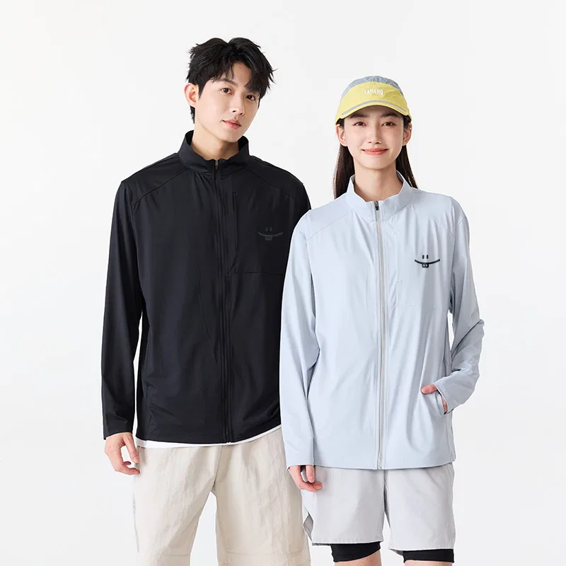 Детская куртка для защиты от солнца с принтом MINISO, Black — фото 4