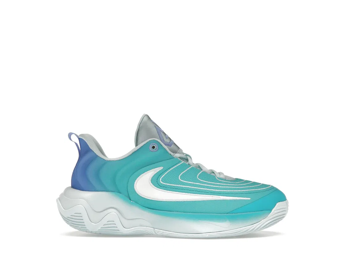 Детские кроссовки для мальчиков Nike Giannis Immortality 4, Dusty Cactus/Royal Pulse/Green Frost/White