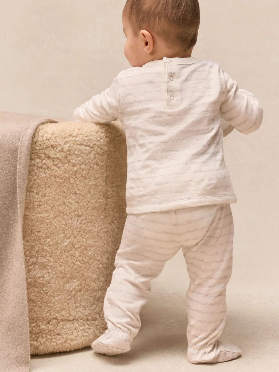 Детский комплект из топа и леггинсов Hello Baby The White Company, белый — фото 2