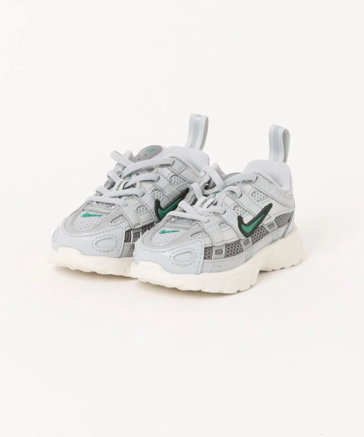 Детские кроссовки с ретро-дизайном P-6000 TD NIKE, Grey Fog/Malch