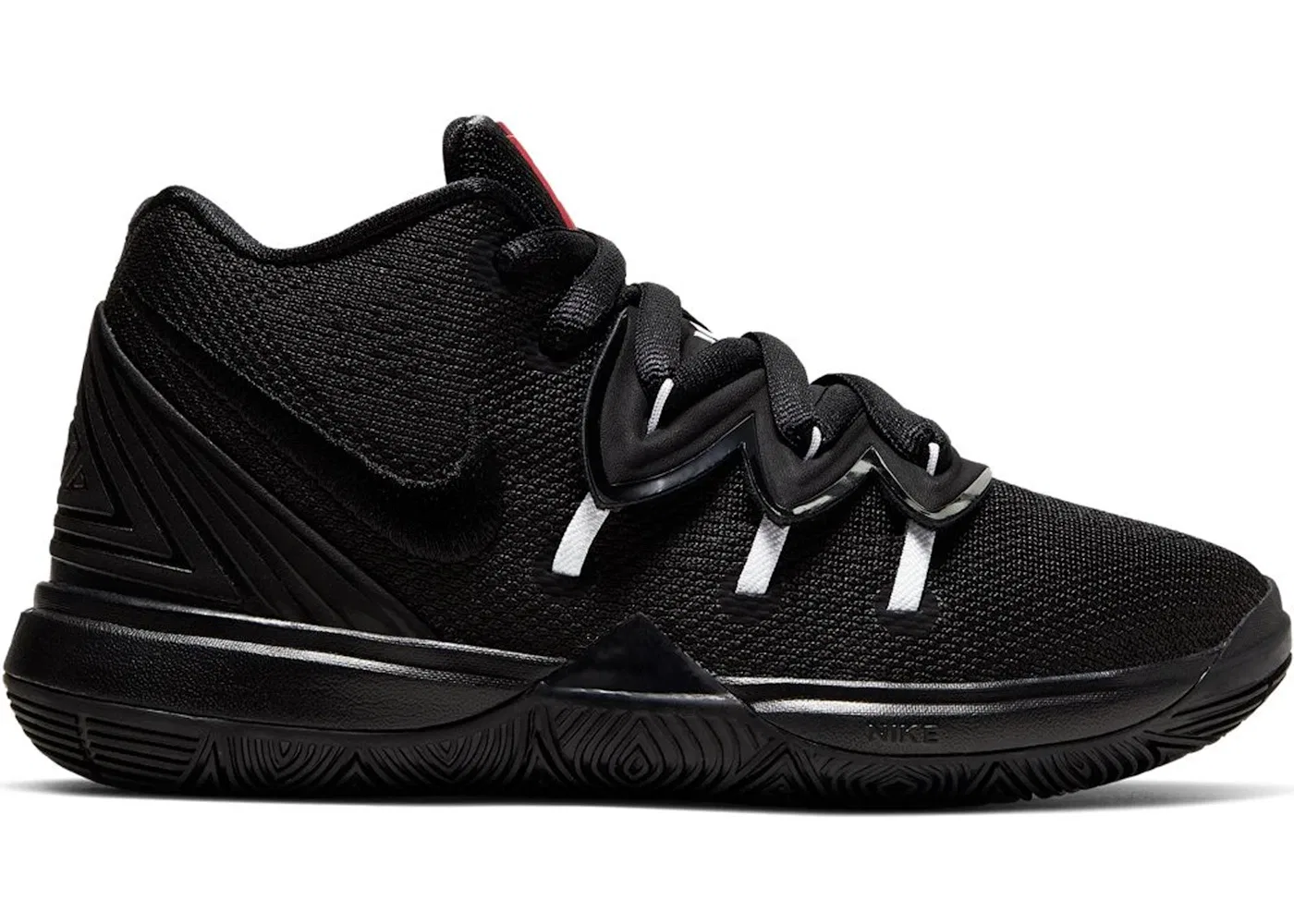Детские кроссовки для баскетбола Nike Kyrie 5, Black/Black-White-University Red