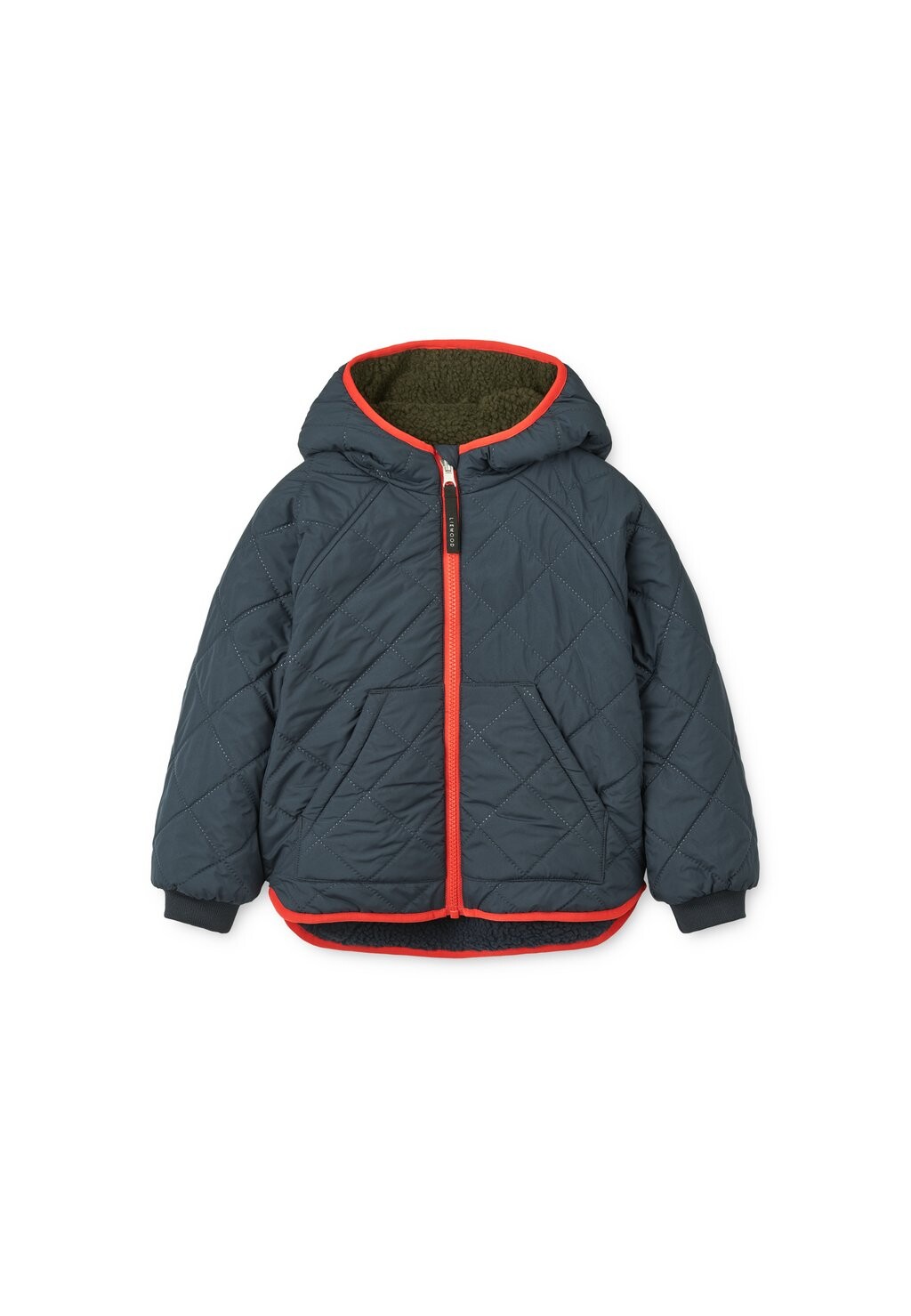 Зимняя куртка JACKSON REVERSIBLE JACKET UNISEX Liewood, темно-синий — фото 2