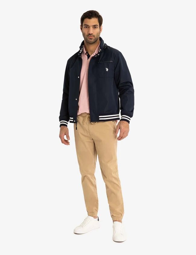 

Куртка U.S. Polo Assn.Yacht With Patch Pocket, синий