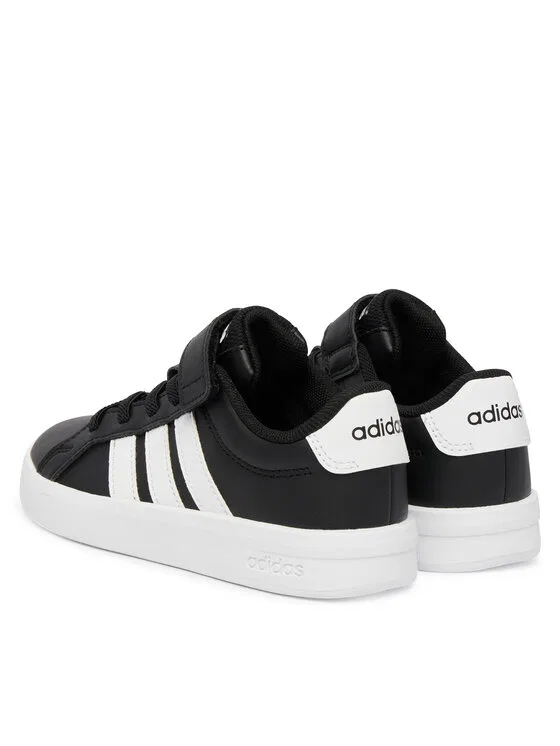 Кроссовки Grand Court 3.0 Shoes Children Adidas, черный — фото 3