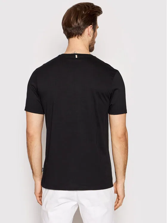 Футболка slim fit Tessler Boss, черный — фото 2