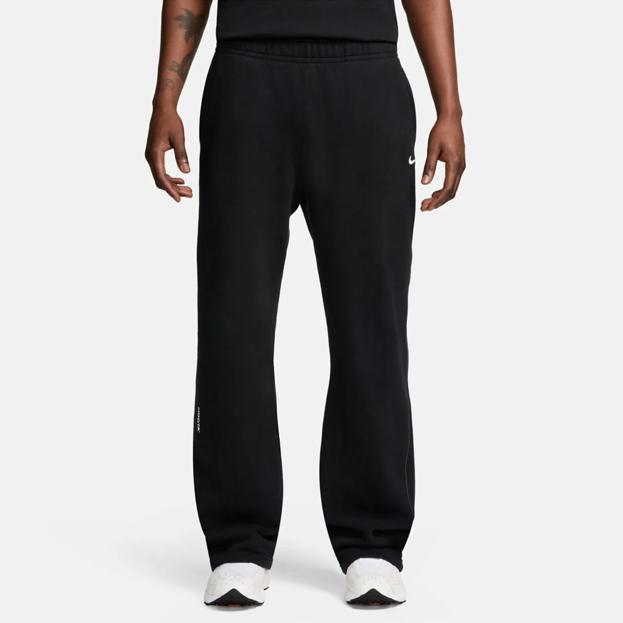 Мужские брюки из флиса NOCTA OH Nike, черный/белый