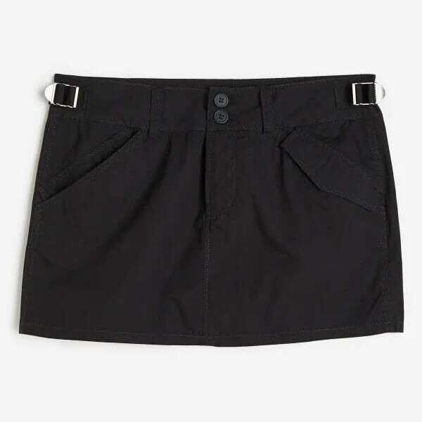 

Юбка H&M Low-waist Utility, черный