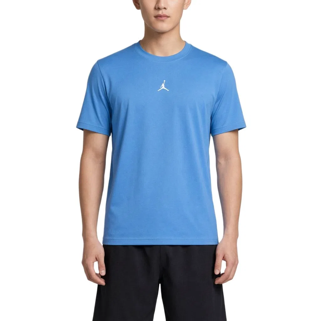 Футболка с круглым вырезом, прямая посадка, Nike, Blue