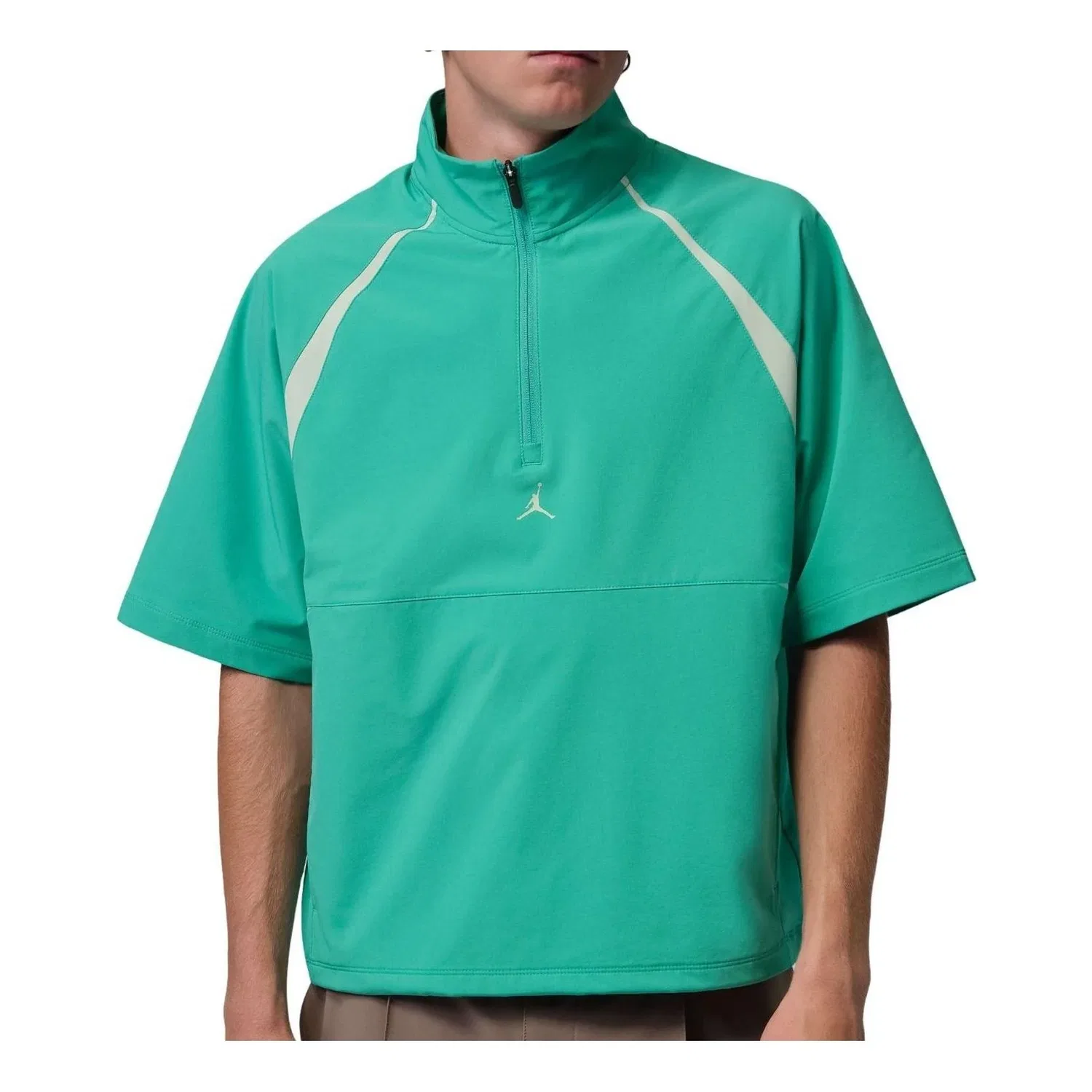 Мужская ветровка для гольфа Dri-FIT с длинным рукавом Jordan, зеленый