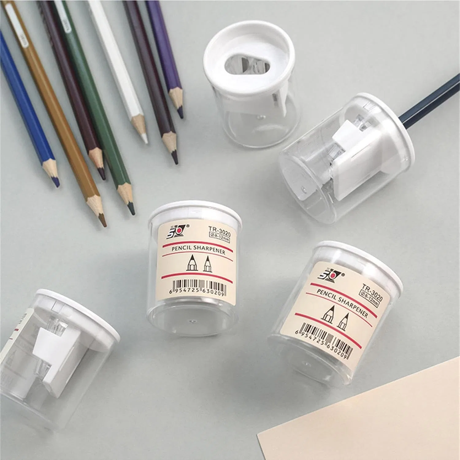 Точилка для карандашей, ABS, Bullet sharpener Generic — фото 3